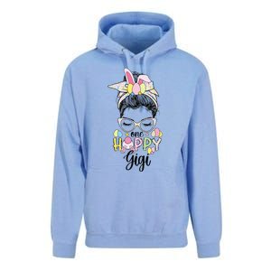 Grandmother Easter Bunny Gigi happy Easter Day Unisex Surf Hoodie