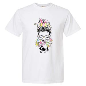 Grandmother Easter Bunny Gigi happy Easter Day Garment-Dyed Heavyweight T-Shirt