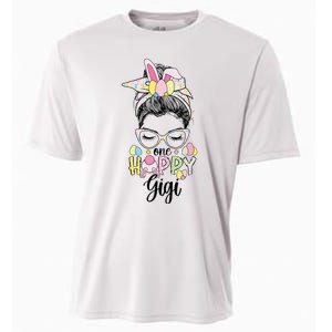 Grandmother Easter Bunny Gigi happy Easter Day Cooling Performance Crew T-Shirt