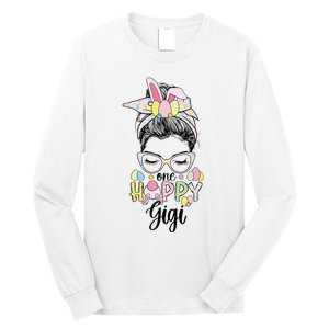 Grandmother Easter Bunny Gigi happy Easter Day Long Sleeve Shirt