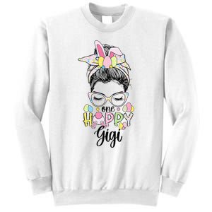 Grandmother Easter Bunny Gigi happy Easter Day Sweatshirt