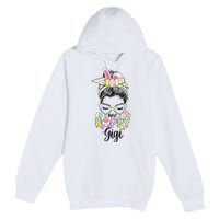 Grandmother Easter Bunny Gigi happy Easter Day Premium Pullover Hoodie