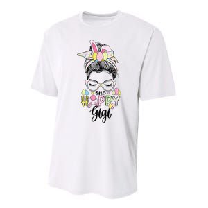 Grandmother Easter Bunny Gigi happy Easter Day Performance Sprint T-Shirt