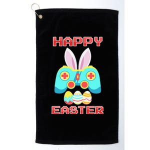 Gamer Easter Bunny Controller Easter Day Platinum Collection Golf Towel