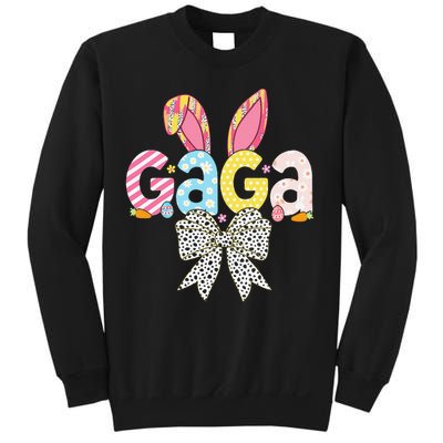 Gaga Easter Bunny Coquette Bow Women Happy Easter Day Sweatshirt