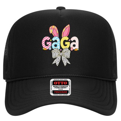 Gaga Easter Bunny Coquette Bow Women Happy Easter Day Trucker Hat