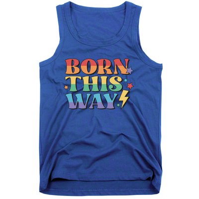 Gay Equality Born This Way Cool Gift Tank Top