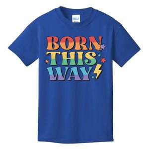 Gay Equality Born This Way Cool Gift Kids T-Shirt