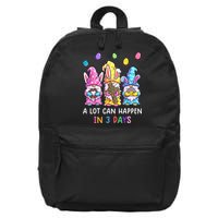 Gnome Easter Christian A Lot Can Happen In 3 Days Leopard 16 in Basic Backpack