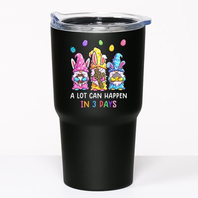 Gnome Easter Christian A Lot Can Happen In 3 Days Leopard Tumbler