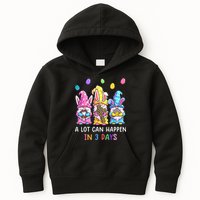 Gnome Easter Christian A Lot Can Happen In 3 Days Leopard Kids Hoodie