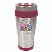 Gnome Easter Christian A Lot Can Happen In 3 Days Leopard 16oz Travel Tumbler
