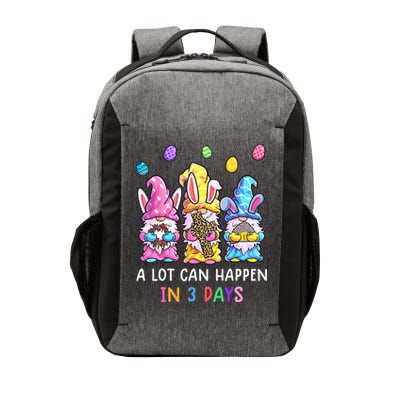 Gnome Easter Christian A Lot Can Happen In 3 Days Leopard Vector Backpack