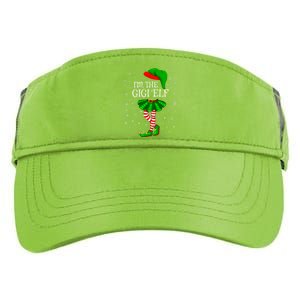 Gigi Elf Christmas Matching Family Elf Adult Drive Performance Visor