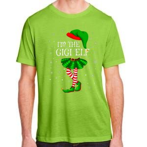 Gigi Elf Christmas Matching Family Elf Adult ChromaSoft Performance T-Shirt