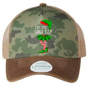 Gigi Elf Christmas Matching Family Elf Legacy Tie Dye Trucker Hat