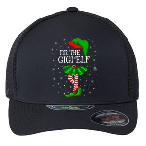 Gigi Elf Christmas Matching Family Elf Flexfit Unipanel Trucker Cap