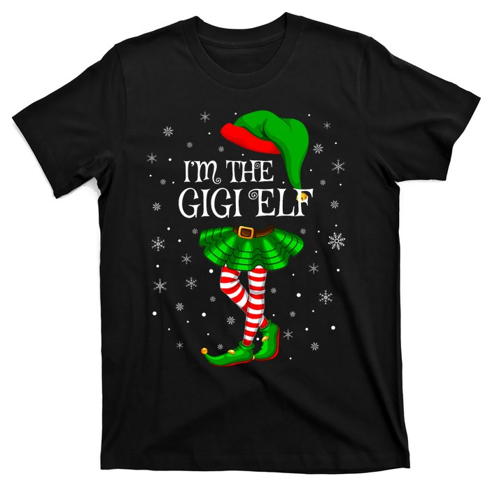 Gigi Elf Christmas Matching Family Elf T-Shirt