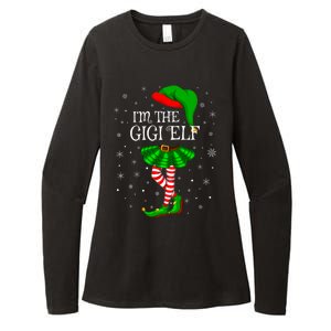 Gigi Elf Christmas Matching Family Elf Womens CVC Long Sleeve Shirt