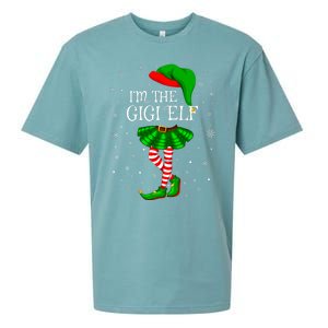 Gigi Elf Christmas Matching Family Elf Sueded Cloud Jersey T-Shirt