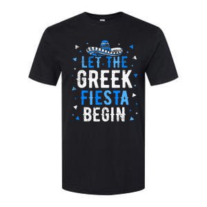 Greek Easter Cinco De Mayo Funny Let The Greek Fiesta Begin Softstyle CVC T-Shirt