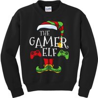 Gamer Elf Christmas Family Matching Funny IM The Gaming Elf Kids Sweatshirt