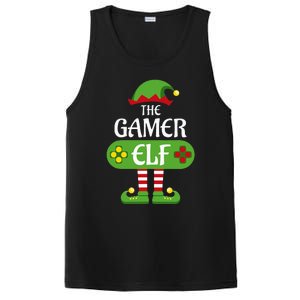 Gamer Elf Christmas Matching Group Family PosiCharge Competitor Tank