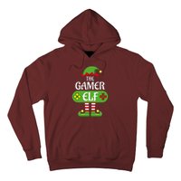 Gamer Elf Christmas Matching Group Family Hoodie