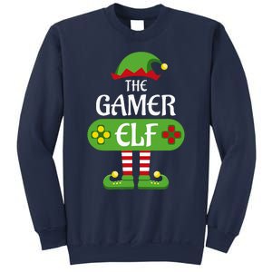 Gamer Elf Christmas Matching Group Family Sweatshirt