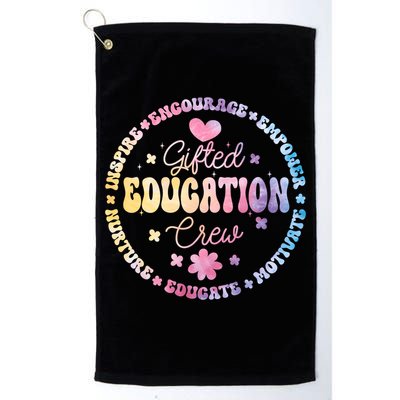 Gifted Education Crew Appreciation Week Back To School Gift Golf Towel