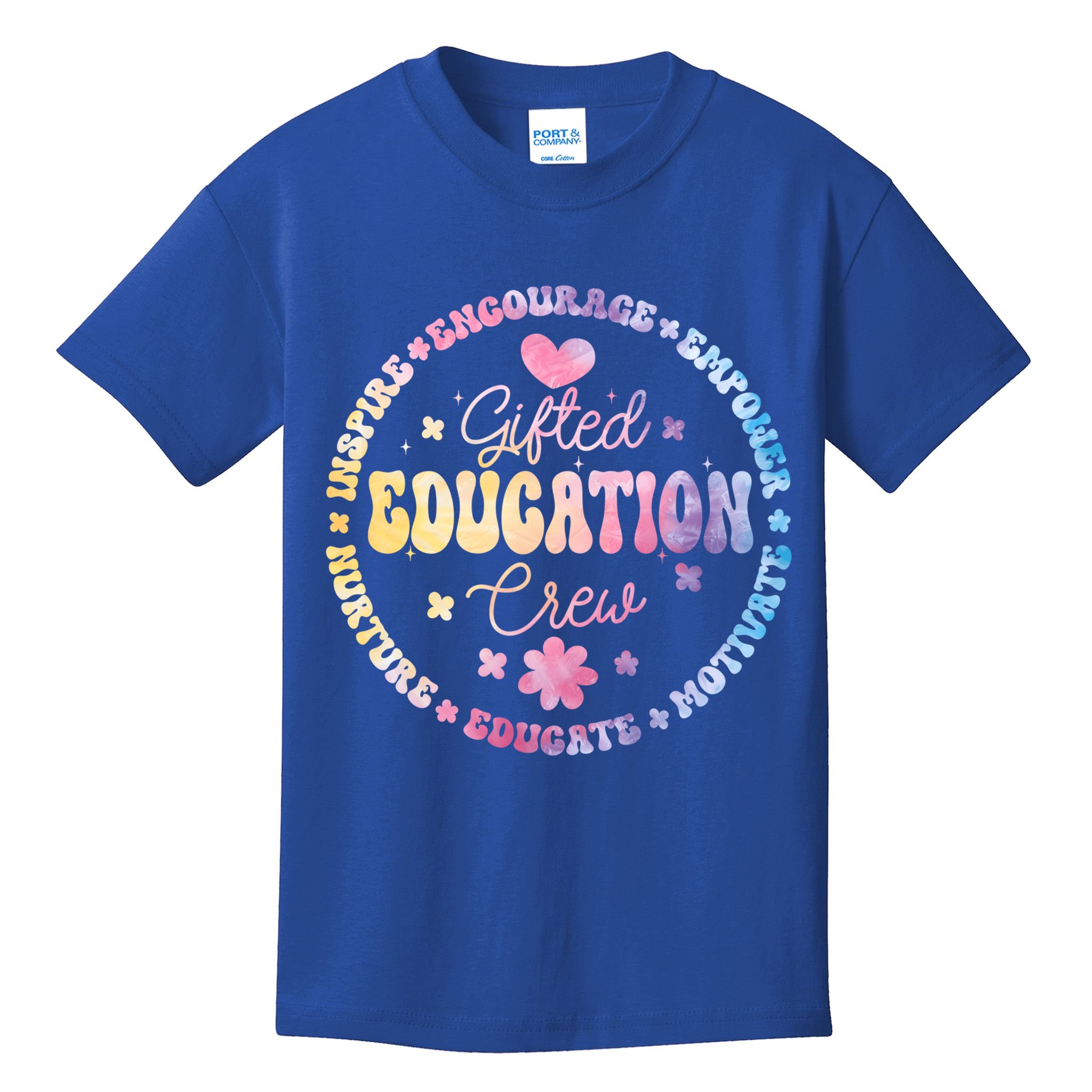 Gifted Education Crew Appreciation Week Back To School Gift Kids T-Shirt