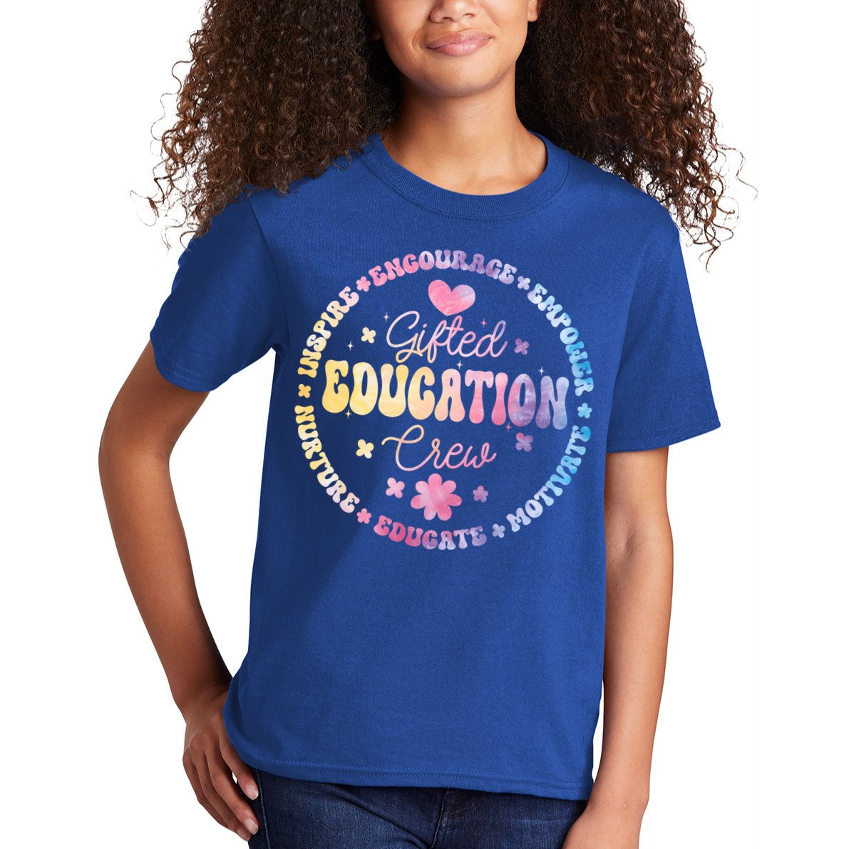 Gifted Education Crew Appreciation Week Back To School Gift Kids T-Shirt