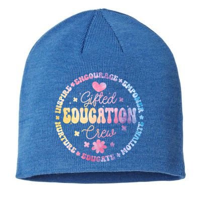 Gifted Education Crew Appreciation Week Back To School Cool Gift Sustainable Beanie