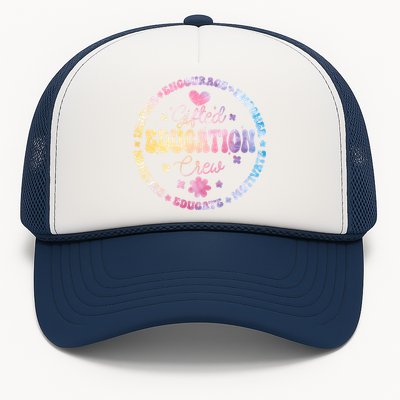 Gifted Education Crew Appreciation Week Back To School Cool Gift Trucker Hat