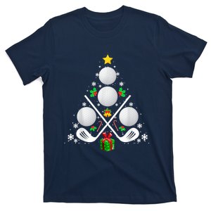 Golf Equipment Christmas Tree Christmas Golf T-Shirt