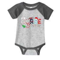 Groovy Er Cna Nurse Winter For Funny Women Christmas Nurse Infant Baby Jersey Bodysuit