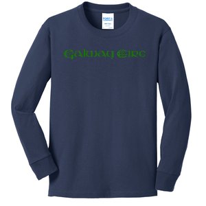 Galway Eire County Galway Ireland Eire Kids Long Sleeve Shirt