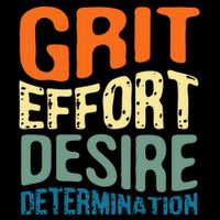Grit Effort Desire Determination 16 in Basic Backpack