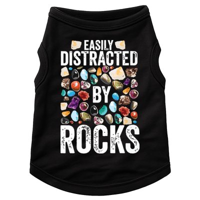 Geology Easily Distracted By Rocks For Geologist Doggie Tank