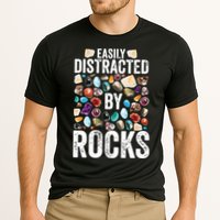 Geology Easily Distracted By Rocks For Geologist Performance Shirt