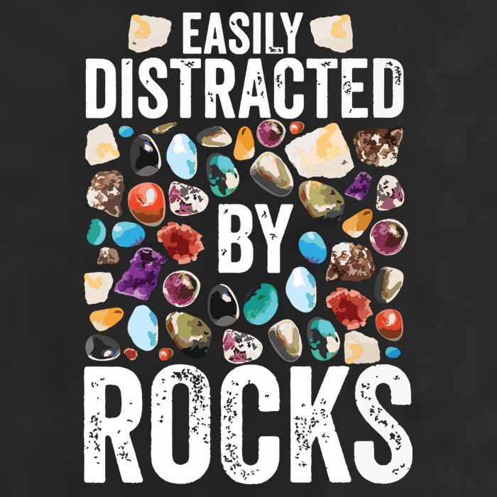 Geology Easily Distracted By Rocks For Geologist Golf Towel