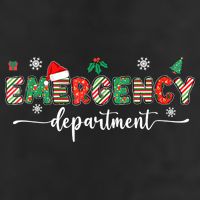 Groovy Emergency Department Christmas Santa Er Crew Nurse 7 Panel Mesh Trucker Snapback Hat