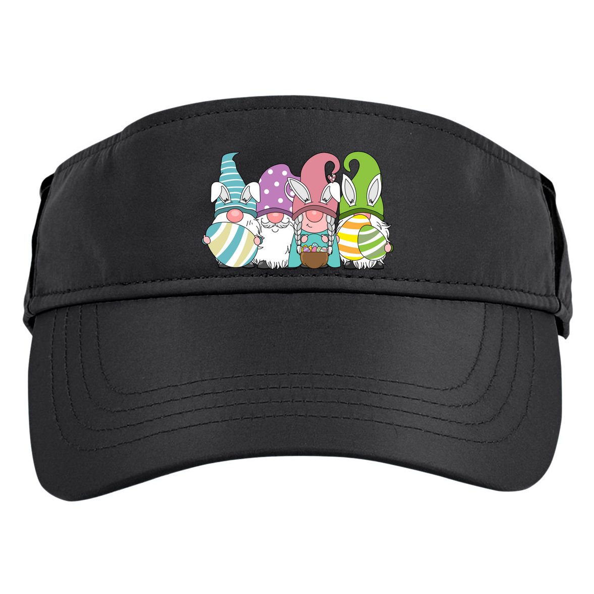 Gnome Easter Egg Hunt Adult Drive Performance Visor