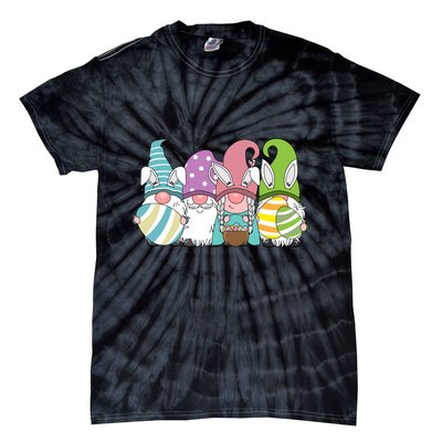 Gnome Easter Egg Hunt Tie-Dye T-Shirt