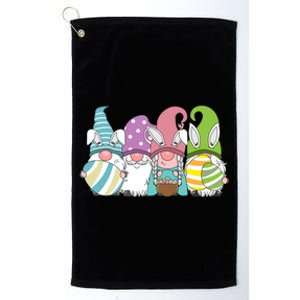 Gnome Easter Egg Hunt Platinum Collection Golf Towel