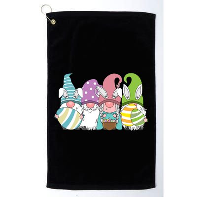 Gnome Easter Egg Hunt Golf Towel