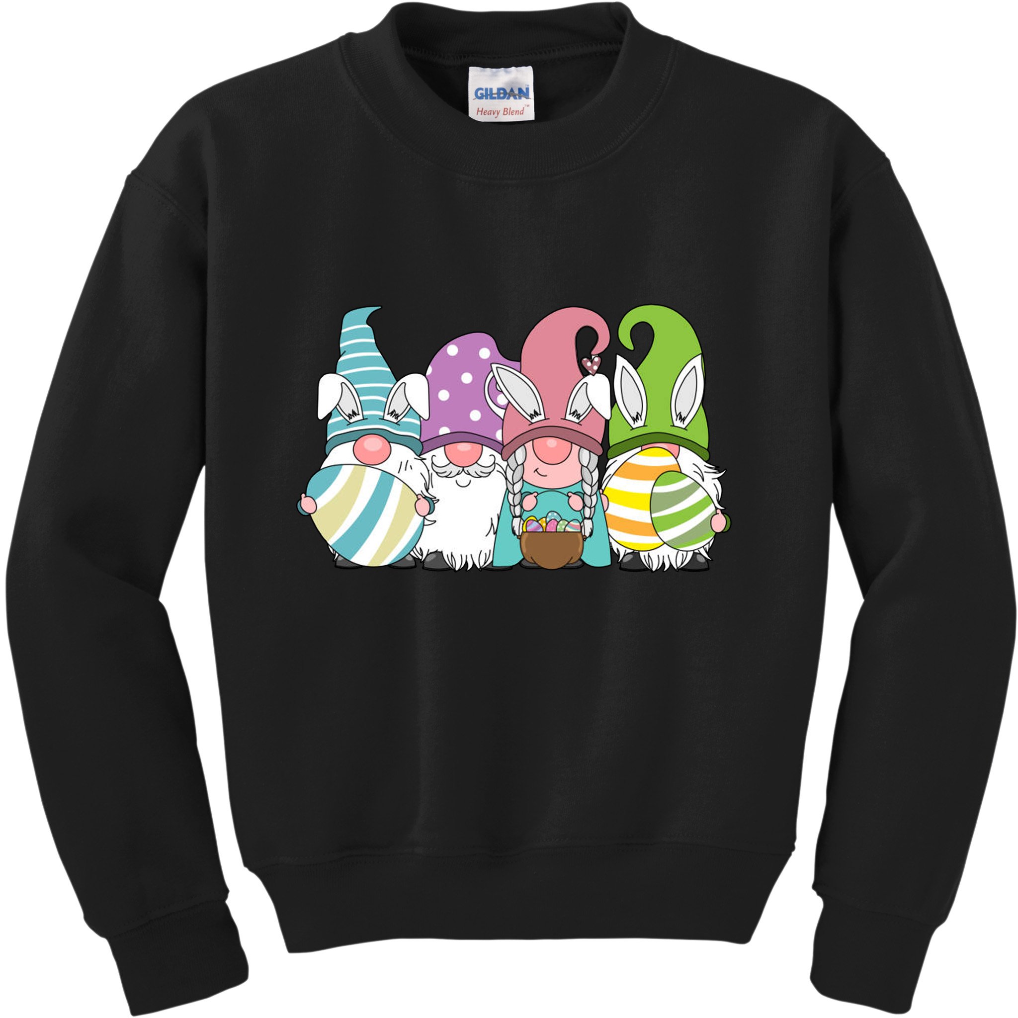 Gnome Easter Egg Hunt Kids Sweatshirt