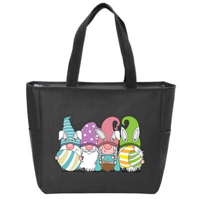 Gnome Easter Egg Hunt Zip Tote Bag