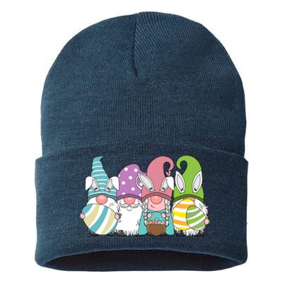 Gnome Easter Egg Hunt Sustainable Knit Beanie