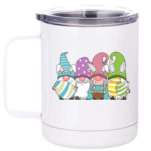 Gnome Easter Egg Hunt 12 oz Stainless Steel Tumbler Cup